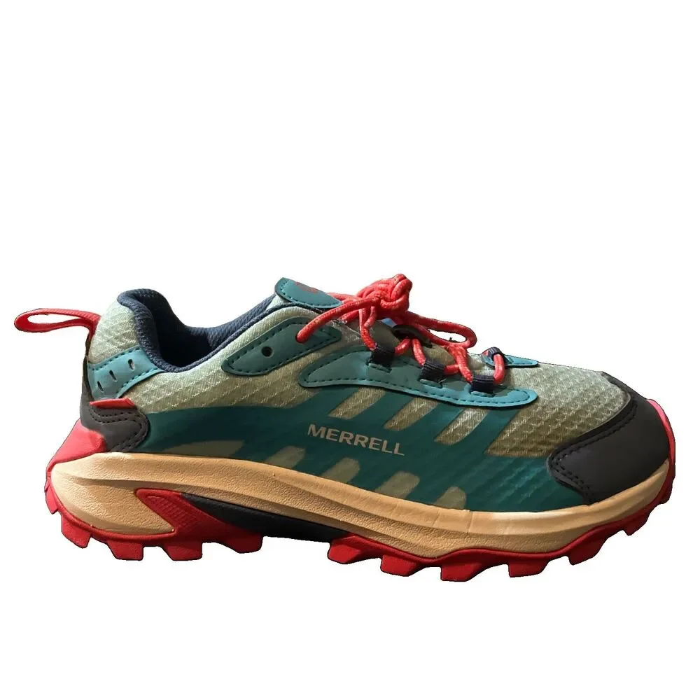 Merrell Trail Hiking Shoes Women 4 Blue Coral Excellent Waterproof FloatPro MK16